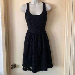 Banana Republic black lace sundress size 0
